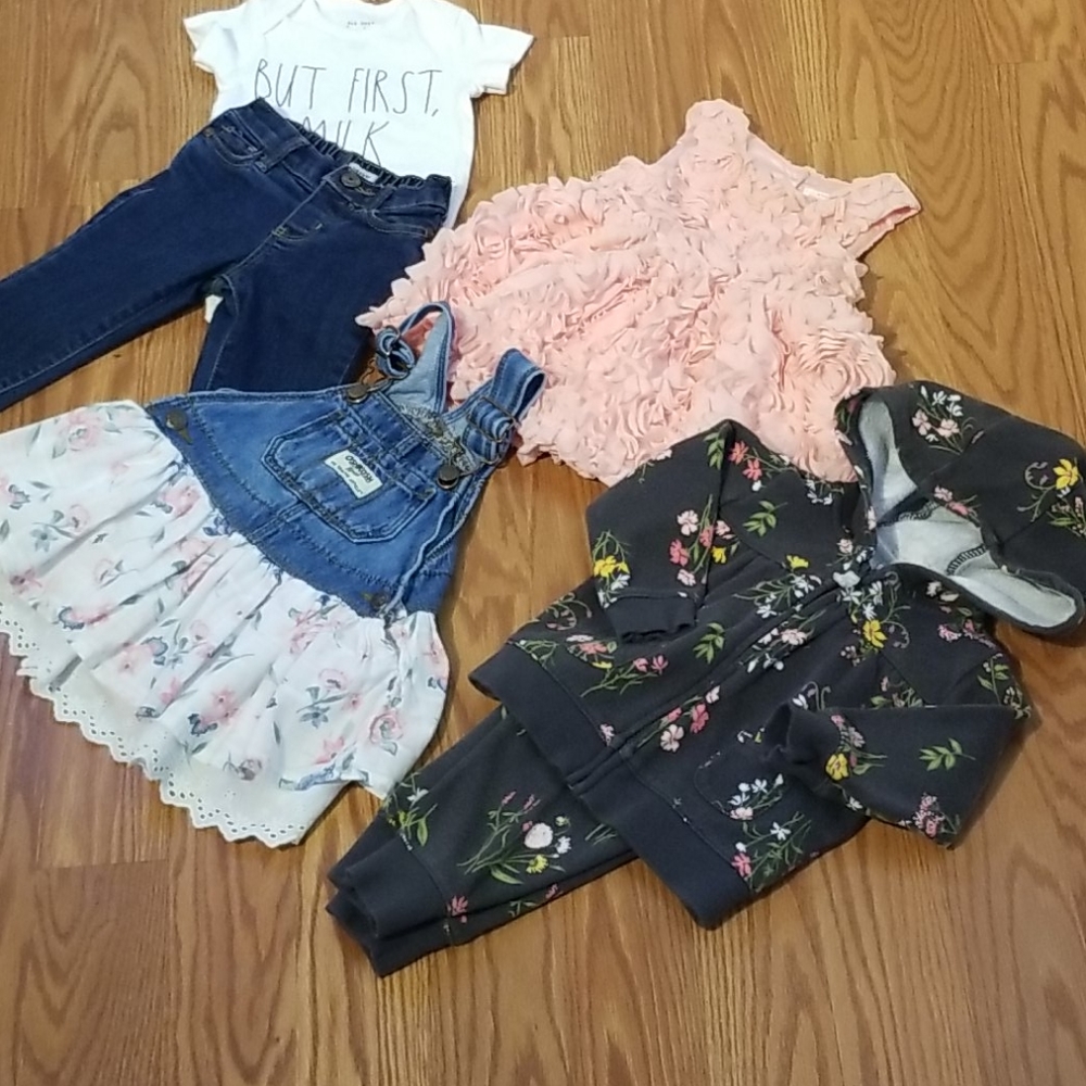 6/9 mo lot,‎ oshkosh an rae Dunn, carters